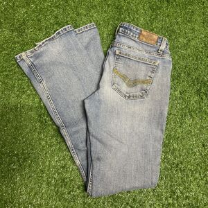 Harley‑Davidson Jeans Women’s 28x27 Tall Curvy Bootcut Medium Wash Denim